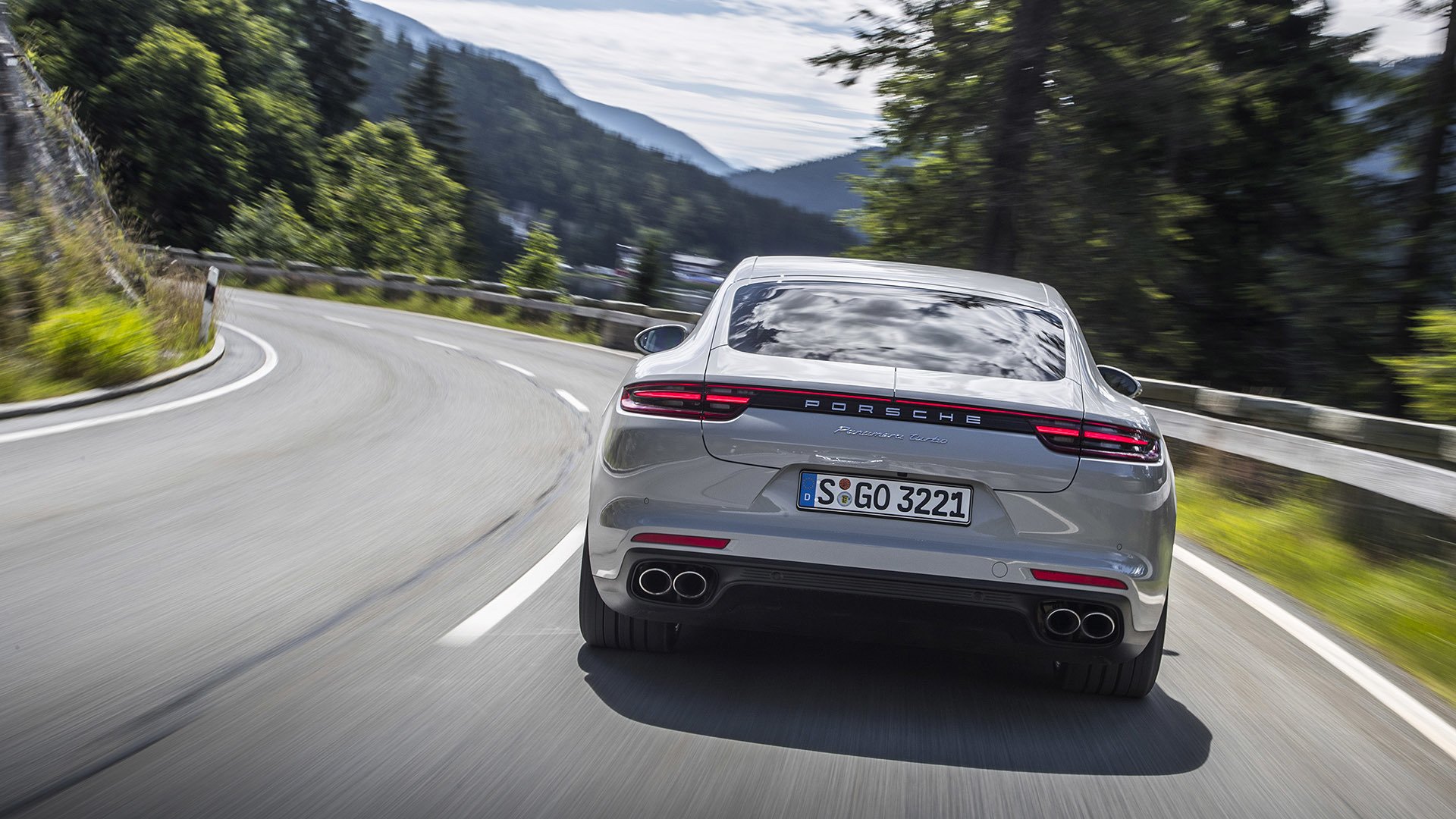 2016, Porsche, Panamera, Turbo, Cars Wallpaper