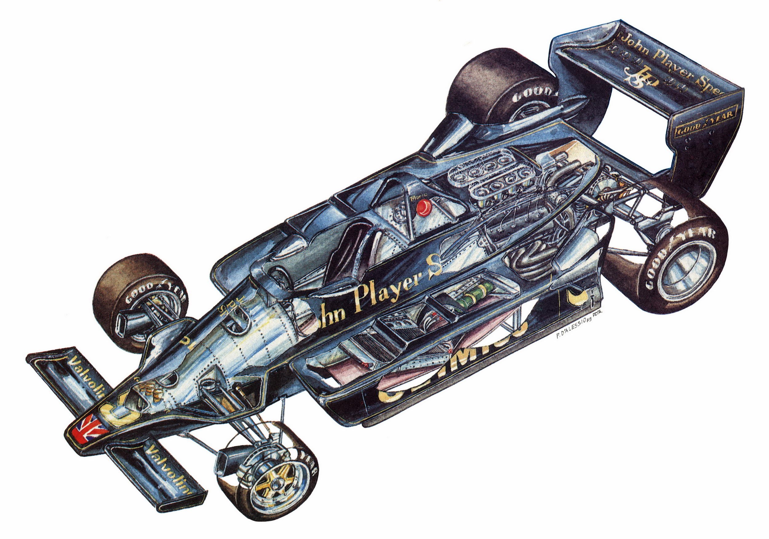 lotus, 79, 1978, 1979, Cars, Formula, One, Cutaway Wallpaper