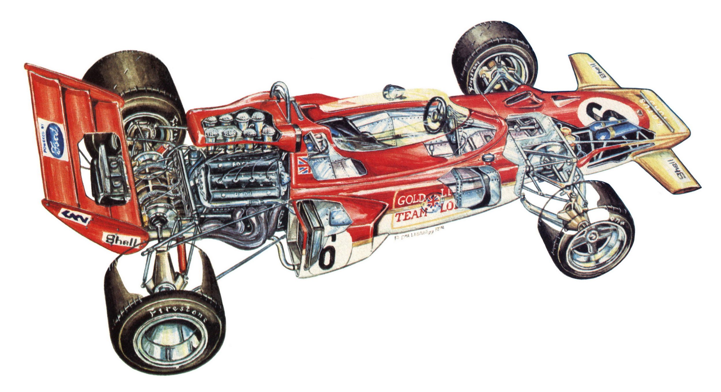 lotus, 72c, Cars, Formula, One, 1970 Wallpaper