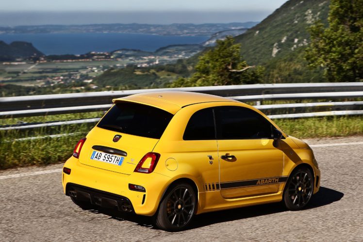 Abarth 595 Competizione Fiat 16 Yellow Wallpapers Hd Desktop And Mobile Backgrounds