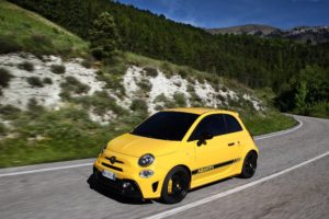 abarth, 595, Competizione, Fiat, 2016, Yellow