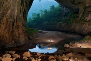 cave, Rock, Landscape, Nature, Fantas