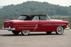 1953, Ford, Crestline, Sunliner, Convertible, Cars, Classic