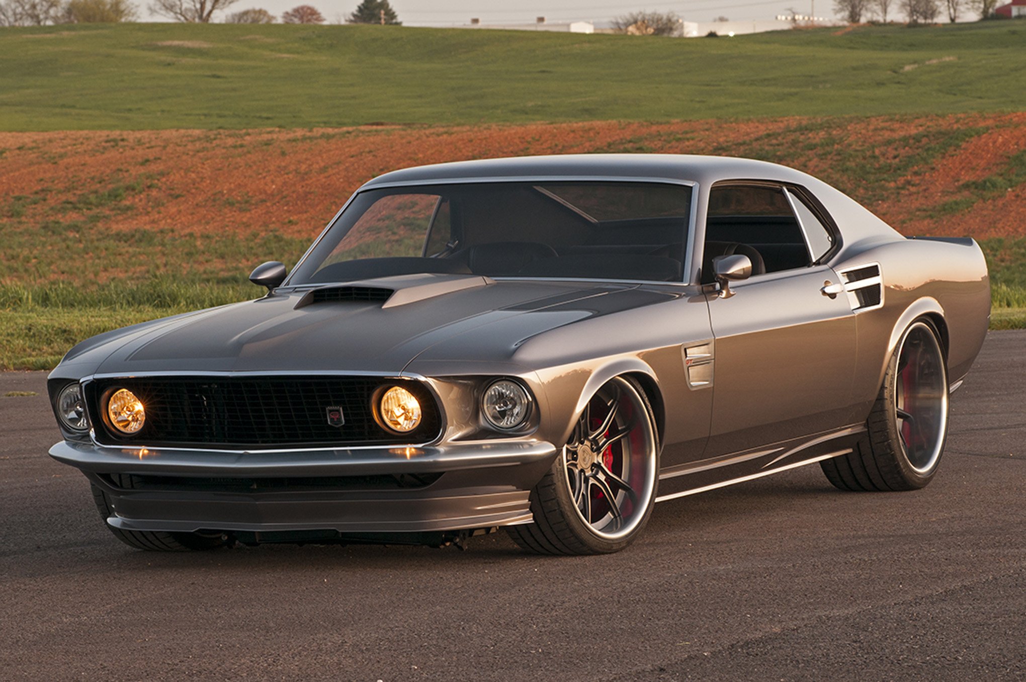 1969, Ford, Mustang, Fastback, Cars, Modified, Classic Wallpaper