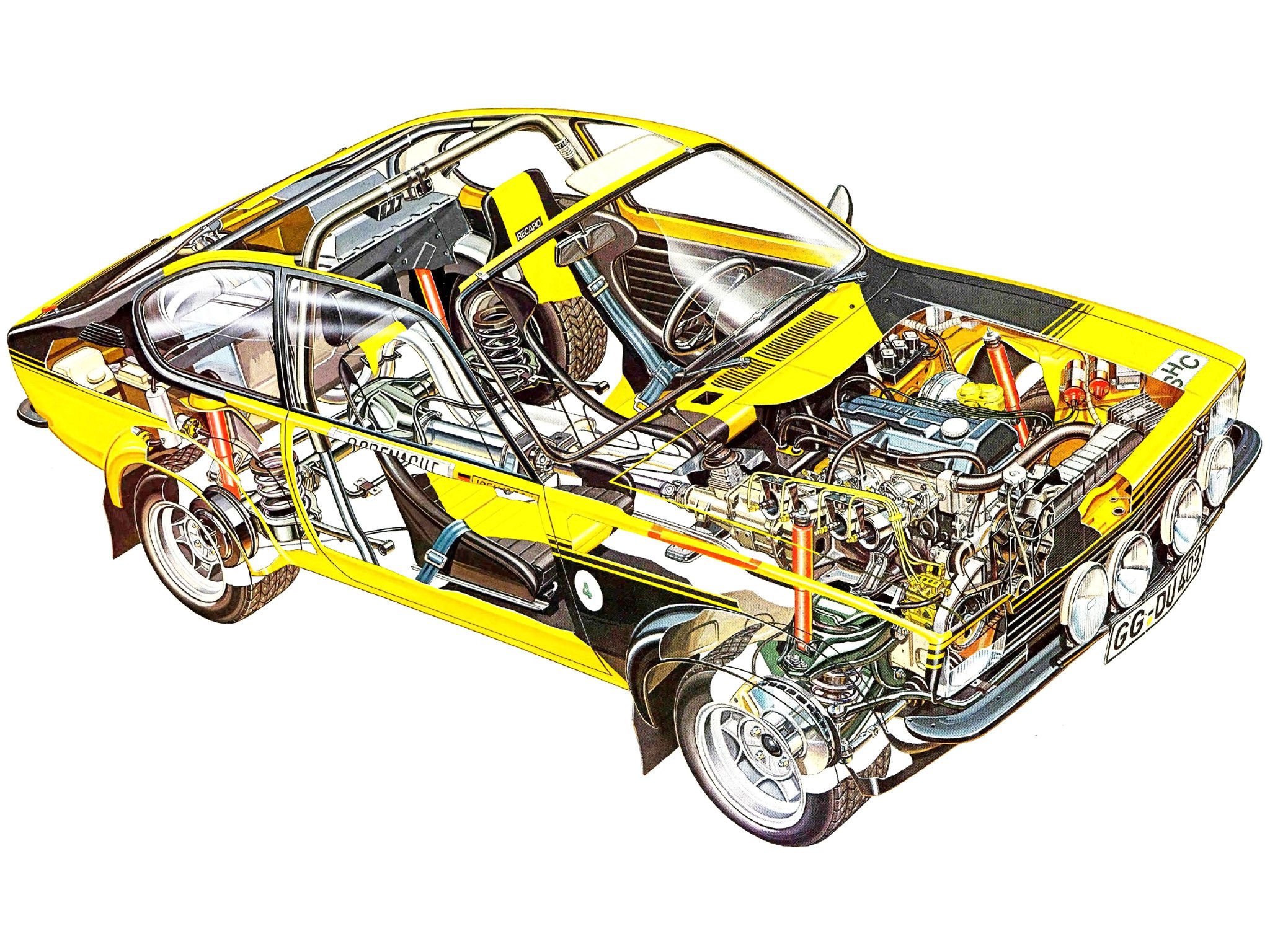 Cutaway Opel