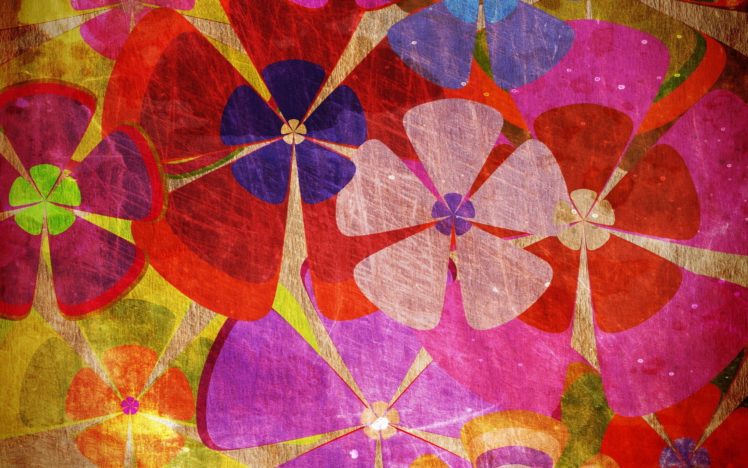 flowers, Texture, Raznotsvete, Bright, Background HD Wallpaper Desktop Background