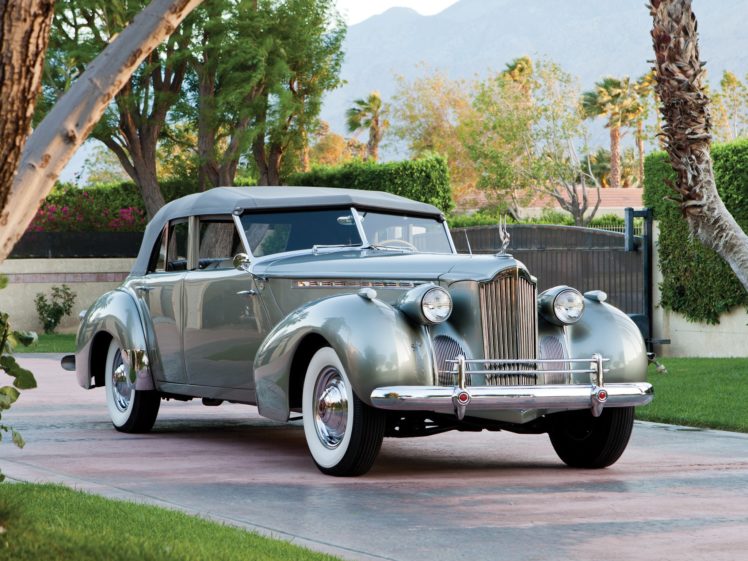 1940, Packard, 180, Custom, Super, Eight, Convertible, Sedan, Darrin, Cars, Classic HD Wallpaper Desktop Background