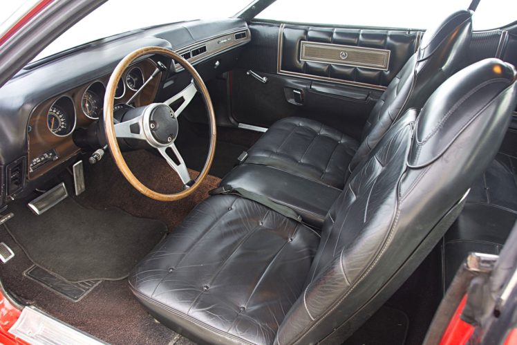 1971 dodge charger se interior black leather seats HD Wallpaper Desktop Background