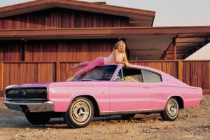 dodge, Charger, 383, Playmate, Pink, 1966