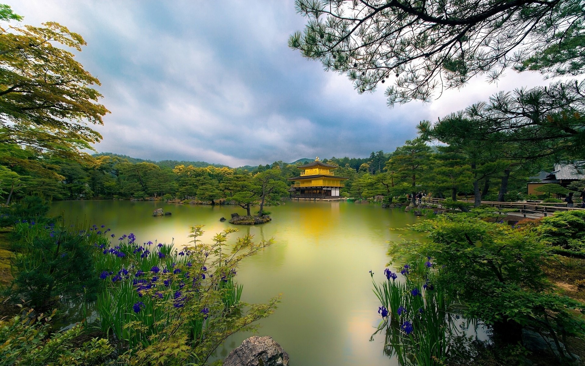 japan, Golden, Pavilion, Japan, Temple, Golden, Pavilion, Kyoto, Kyoto Wallpaper