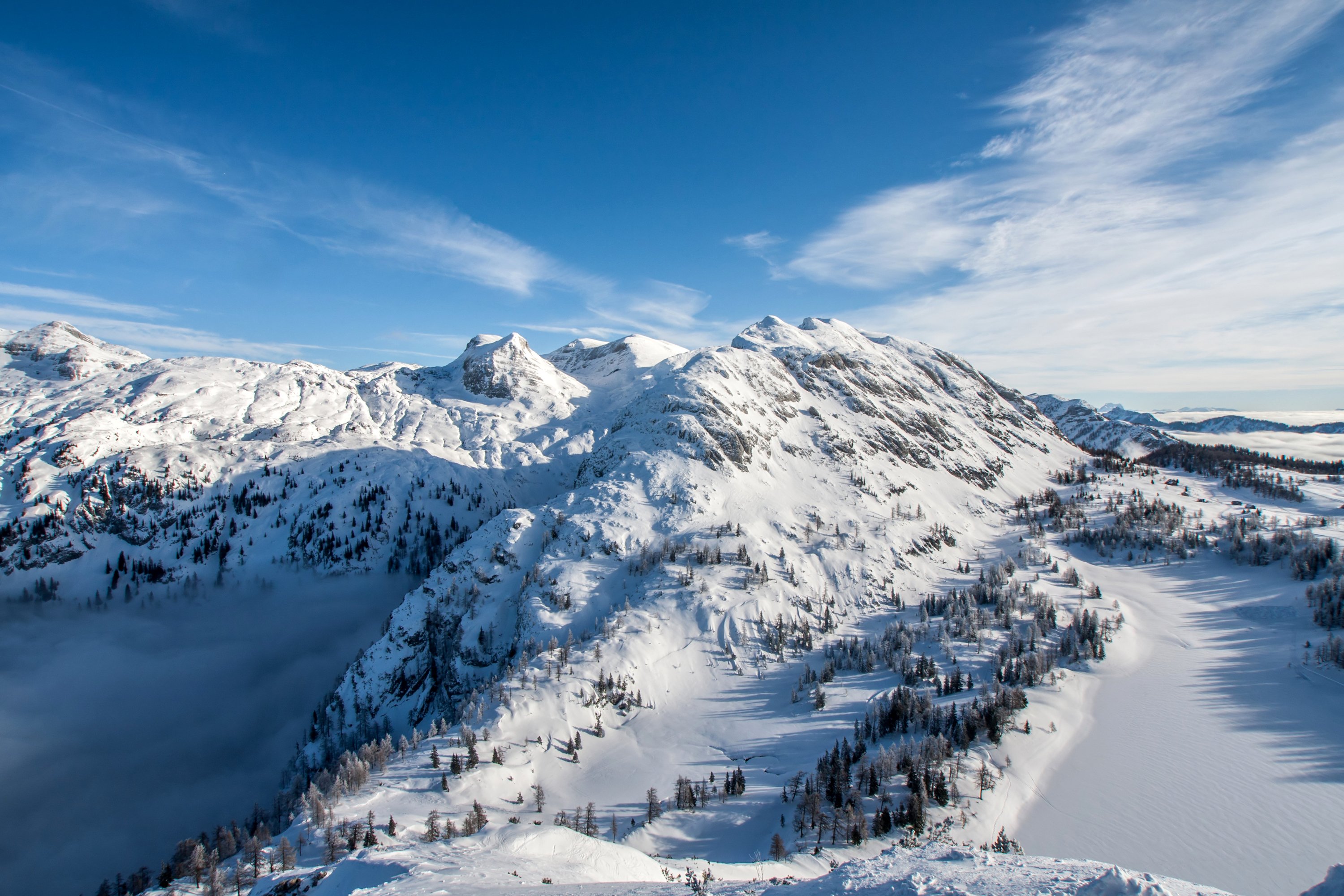 landscape, Mountain, Winter, Snow, Beauty, Sky Wallpaper