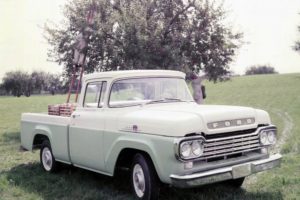 1959, Ford, F 100, Custom, Cab, Styleside, Truck, Pickup