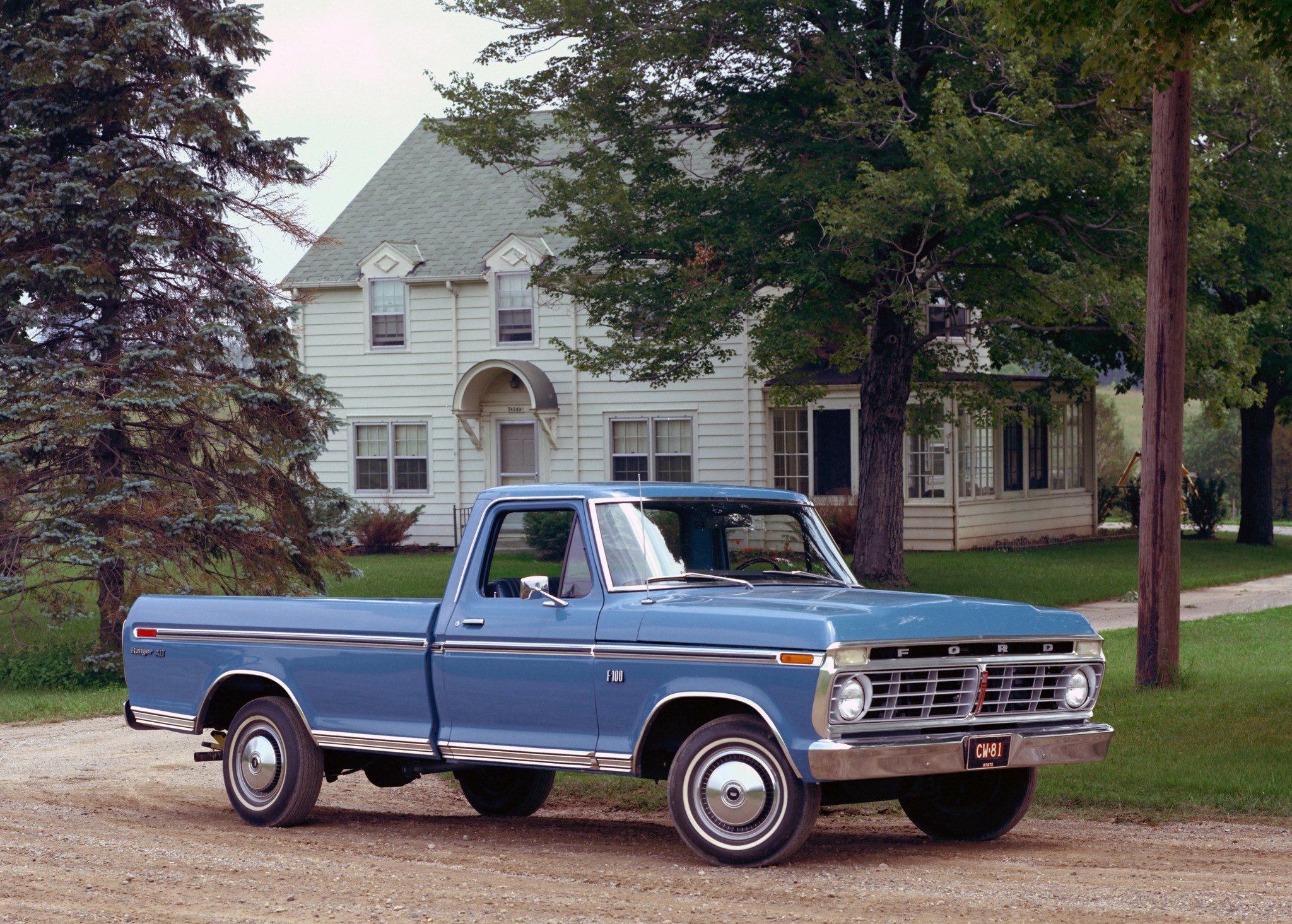 1973, Ford, F 100, Styleside, Pickup, Ranger, Xlt, Truck Wallpaper
