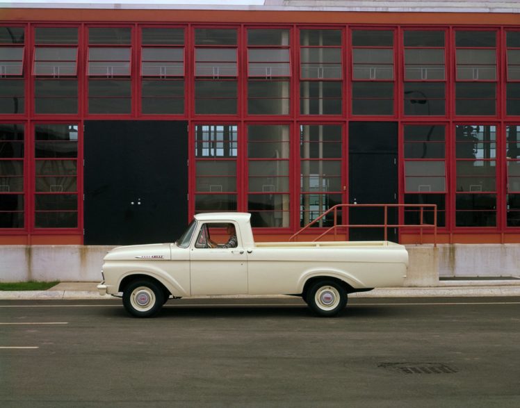 1961, Ford, F 100, Custom, Cab, Styleside, Pickup, Truc HD Wallpaper Desktop Background