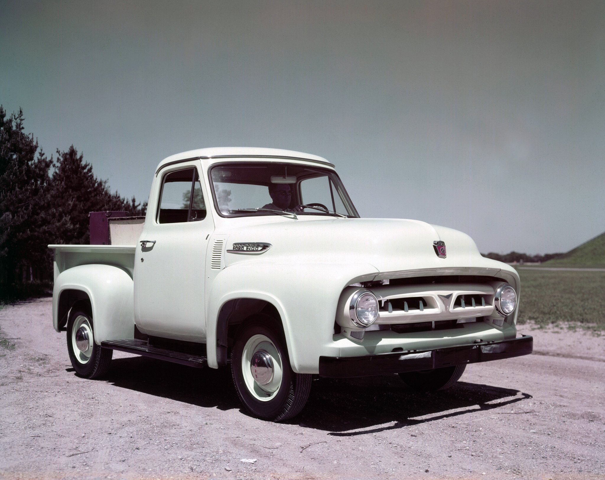 1953, Ford, F 100, Pickup, Truck Wallpaper