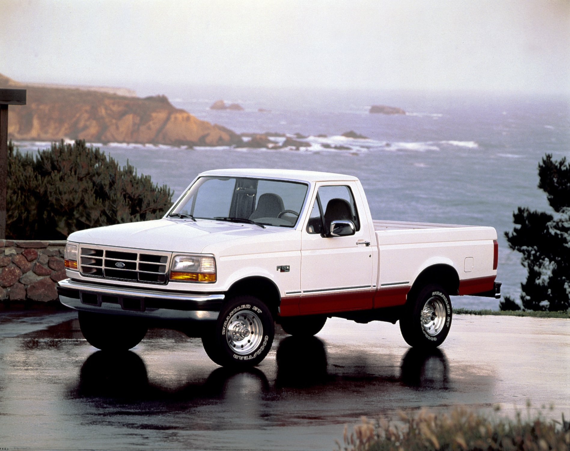1992, Ford, F 150, Regular, Cab, Xlt, Pickup, Truck Wallpaper