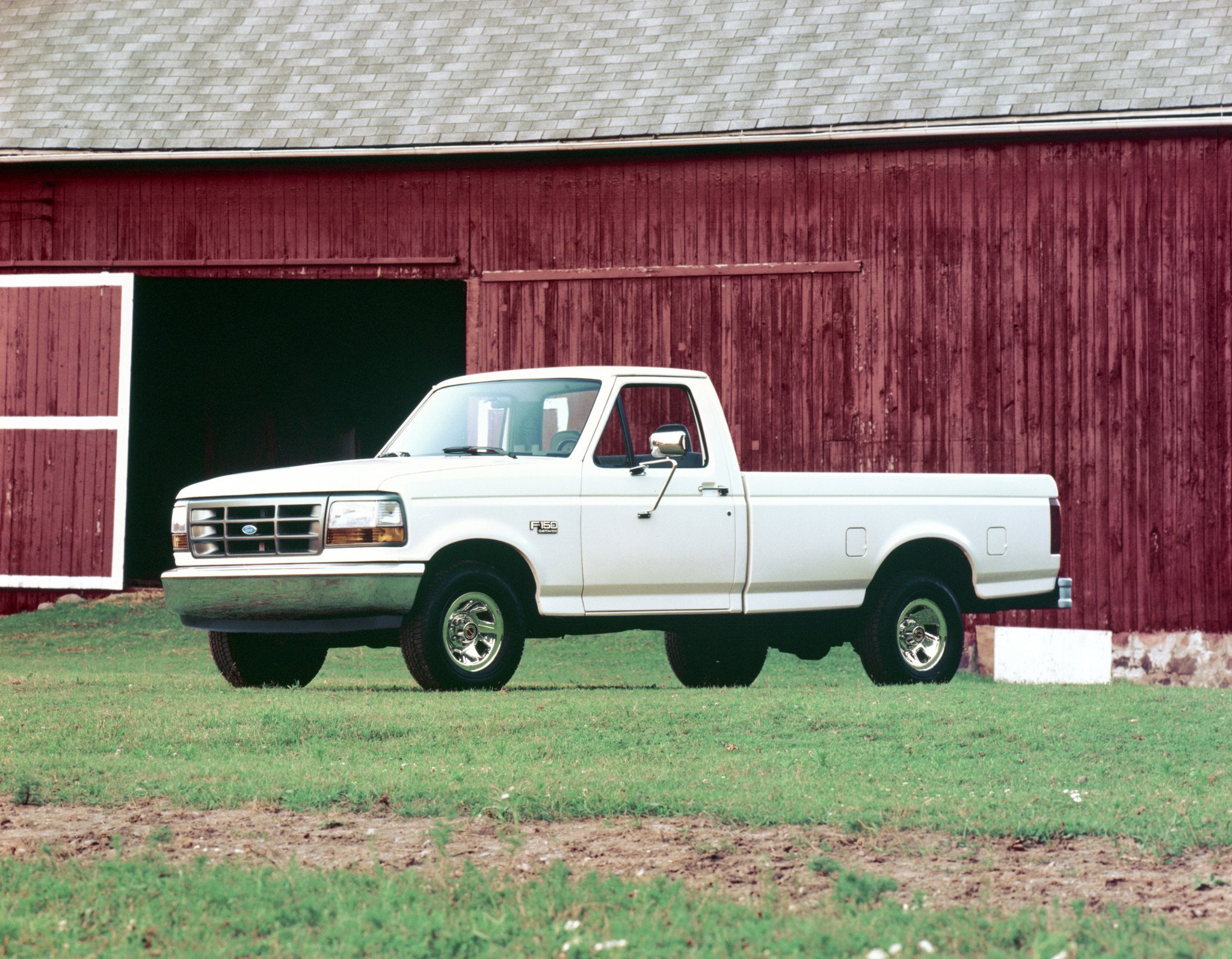 1992, Ford, F 150, Custom, Pickup, Truck Wallpaper