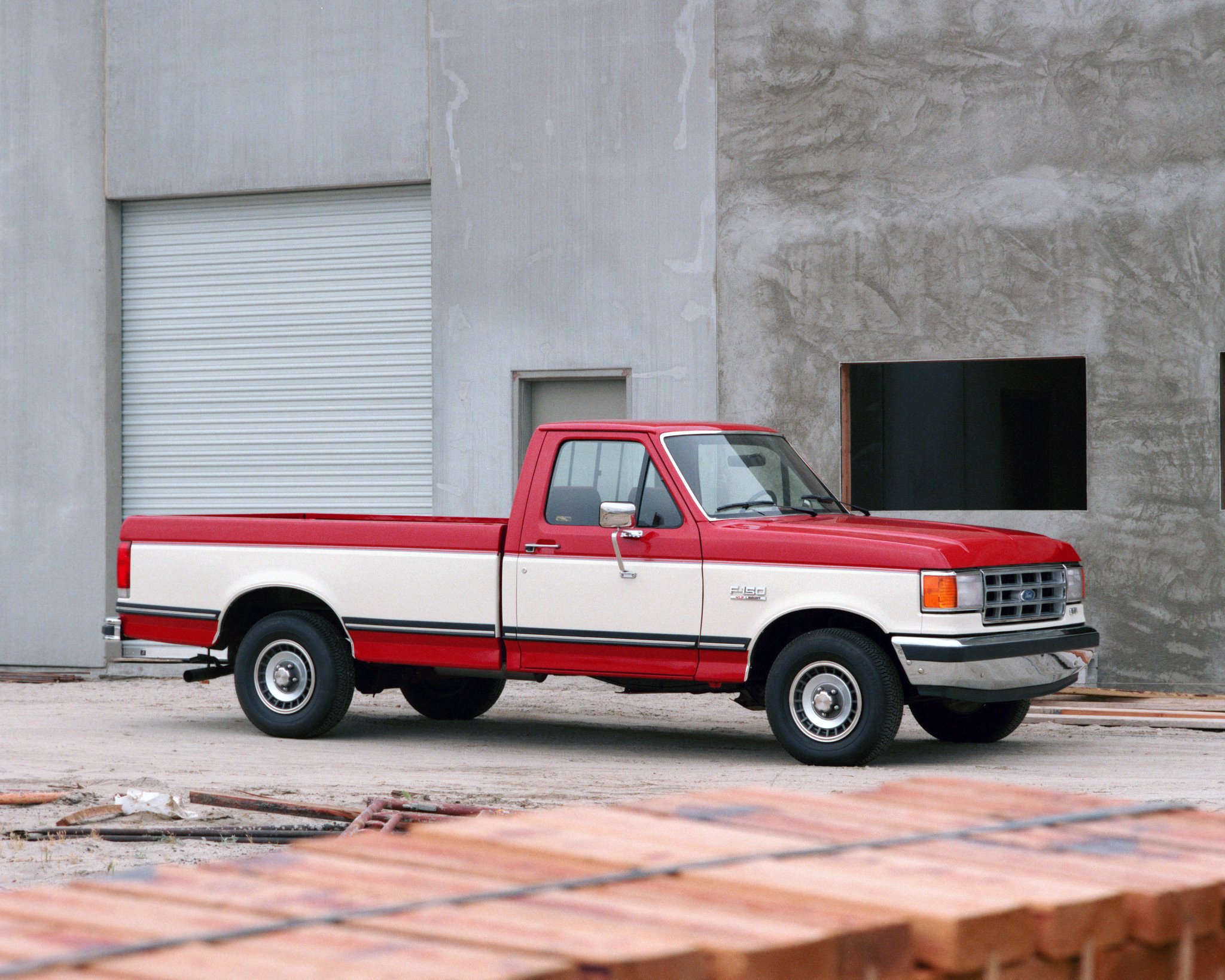 1987, Ford, F 150, Regular, Cab, Pickup, Truck Wallpaper