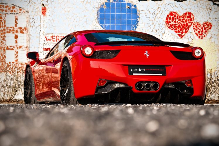 edo, Competition, Ferrari, 458, Italia, Cars, Modified, 2010 HD Wallpaper Desktop Background