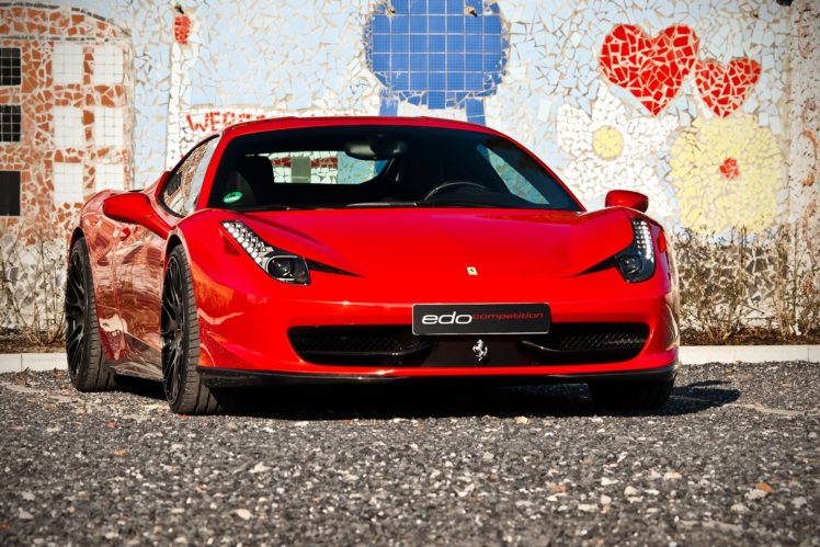 edo, Competition, Ferrari, 458, Italia, Cars, Modified, 2010 HD Wallpaper Desktop Background