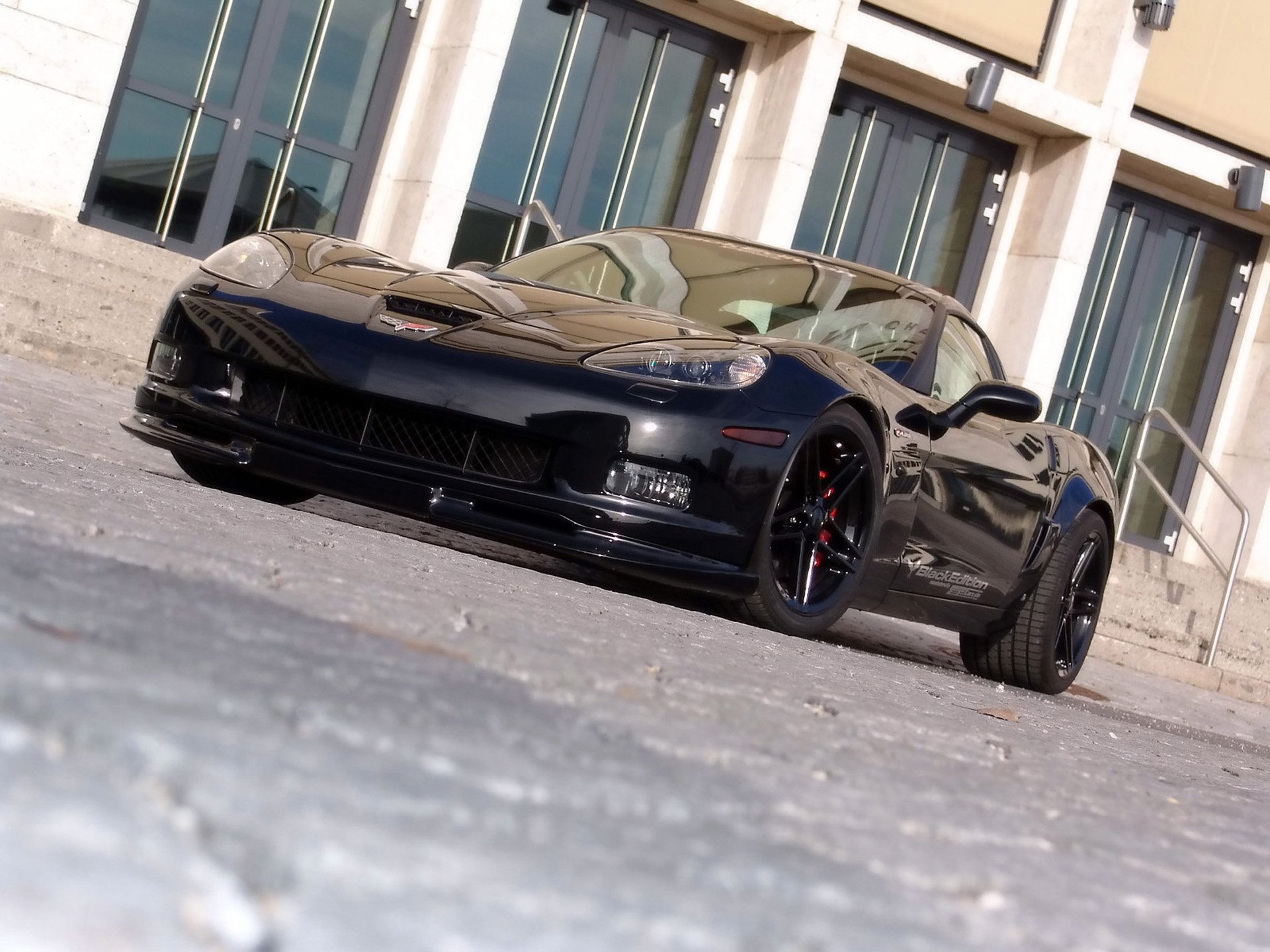 geiger, Chevrolet, Corvette, Z06, Black, Edition, 2008 Wallpaper