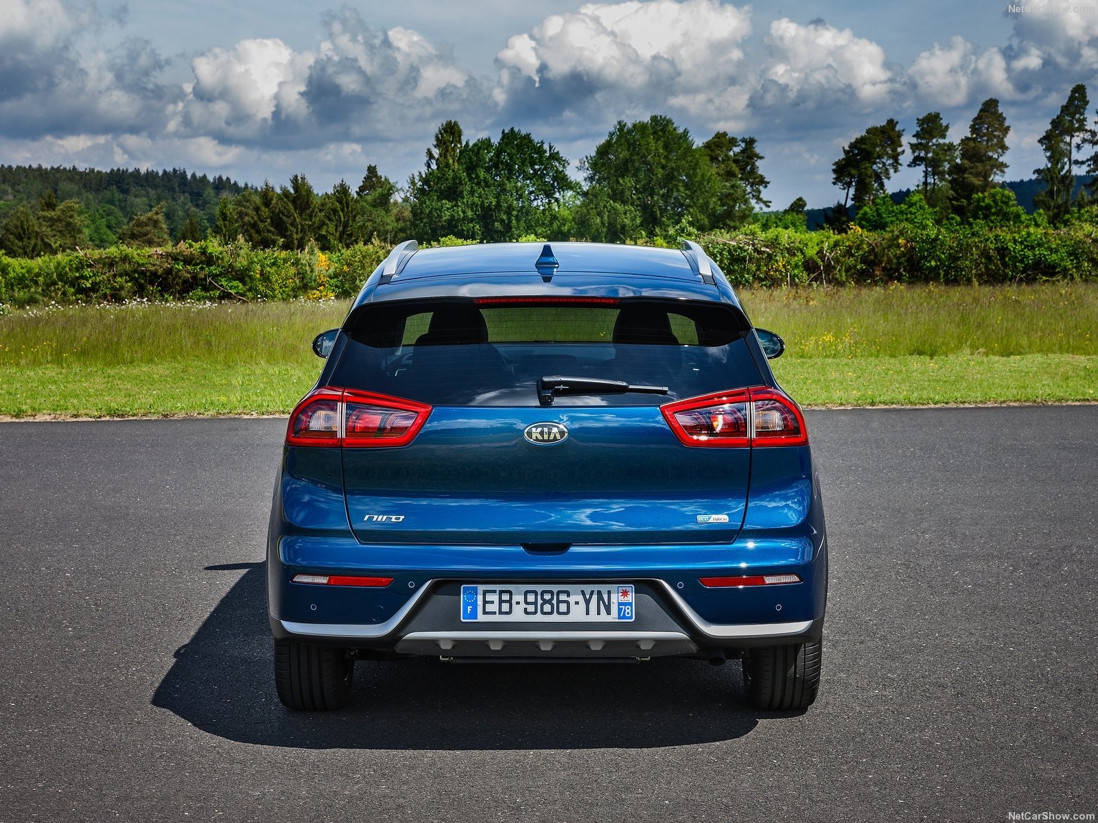 eu version, 2016, Cars, Hybrid, Kia, Niro, Suv, Blue Wallpaper