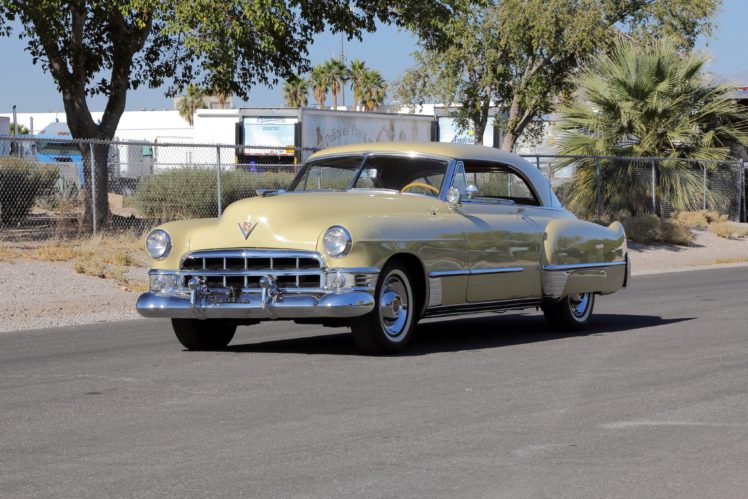 , 1949, Cadillac, Sixty two, Coupe, De, Ville, Cars, Classic HD Wallpaper Desktop Background