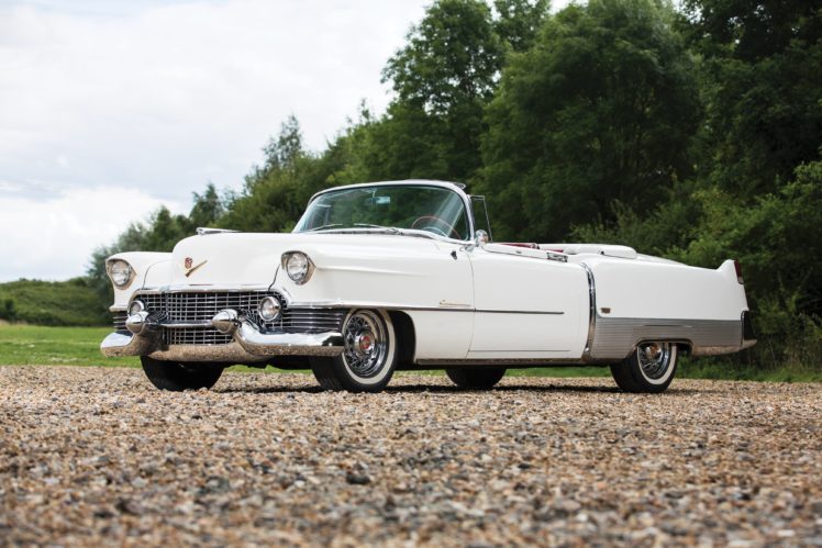 1954, Cadillac, Eldorado, Convertible, Alpine, White HD Wallpaper Desktop Background