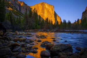 sierra, Nevada, Yosemite, National, Park, California, River, Nature