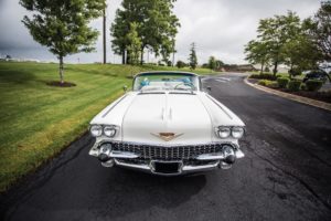 1958, Cadillac, Sixty two, Convertible, White, Cars, Classic
