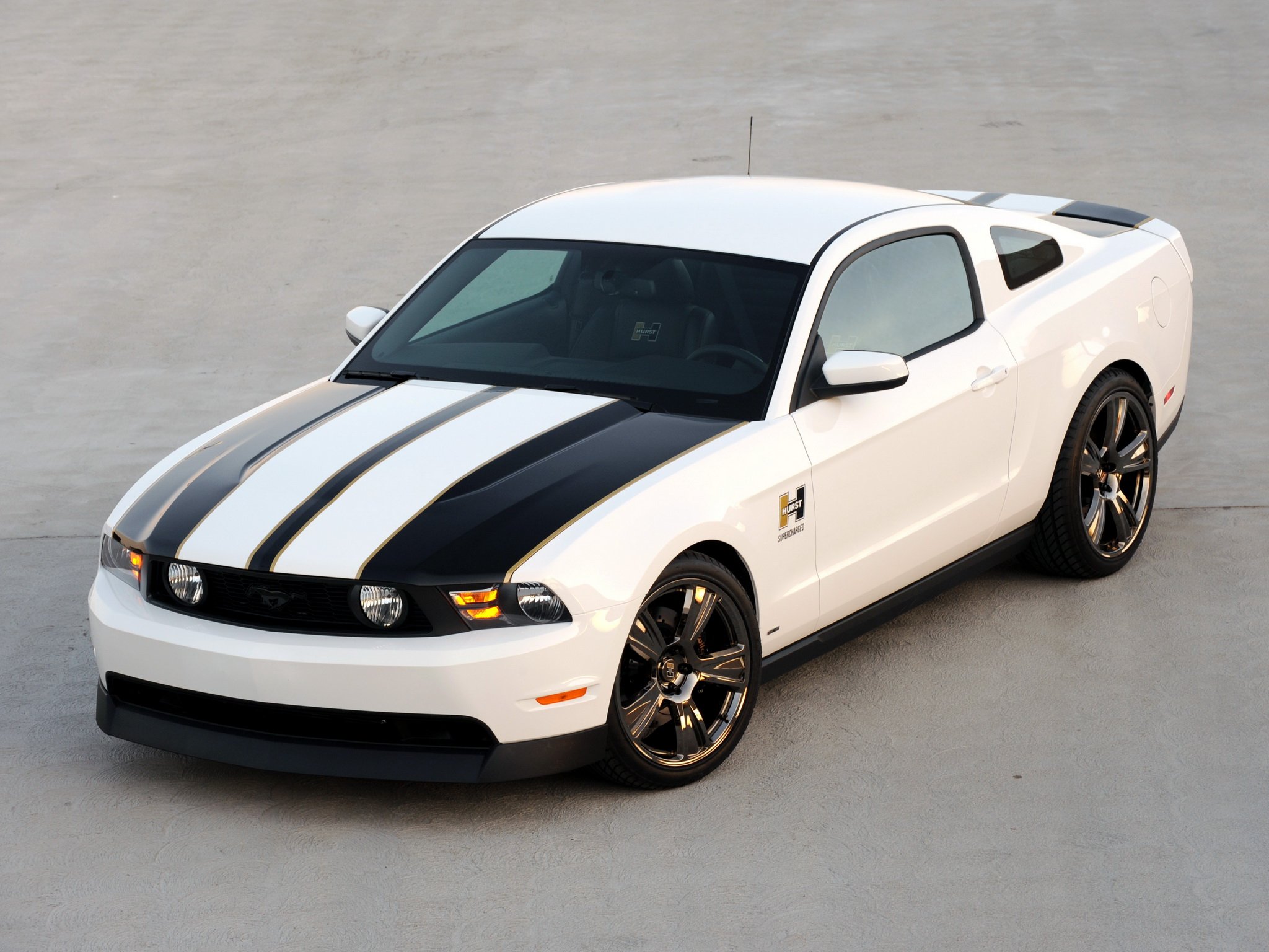 hurst, Ford, Mustang, 2010 Wallpaper