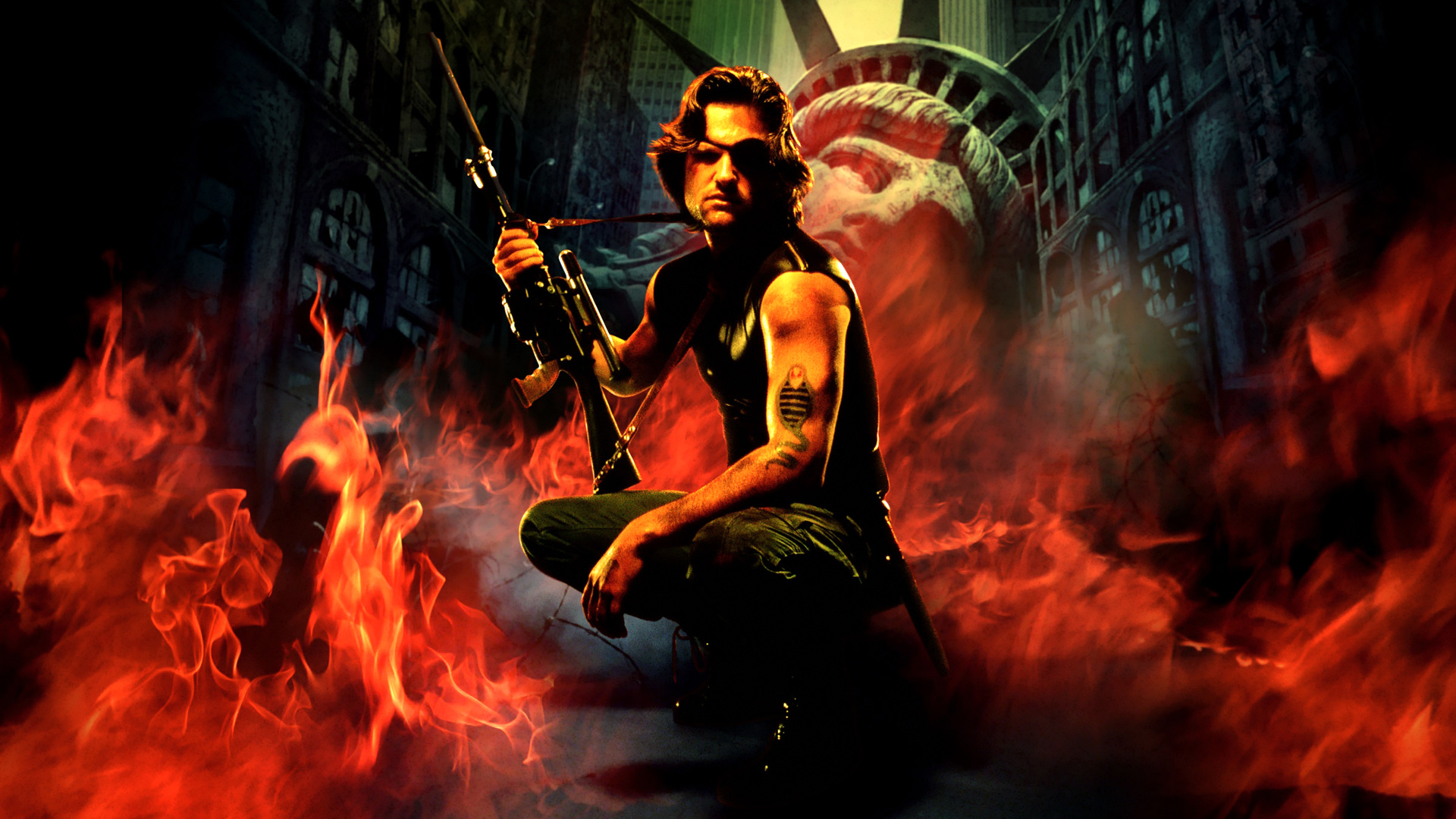 escape, From, New, York, Fire, Weapon Wallpaper