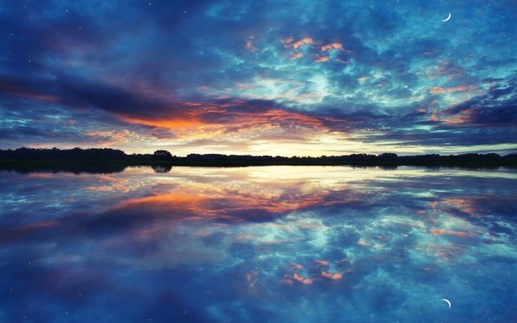 lake, Reflection, Photography HD Wallpaper Desktop Background