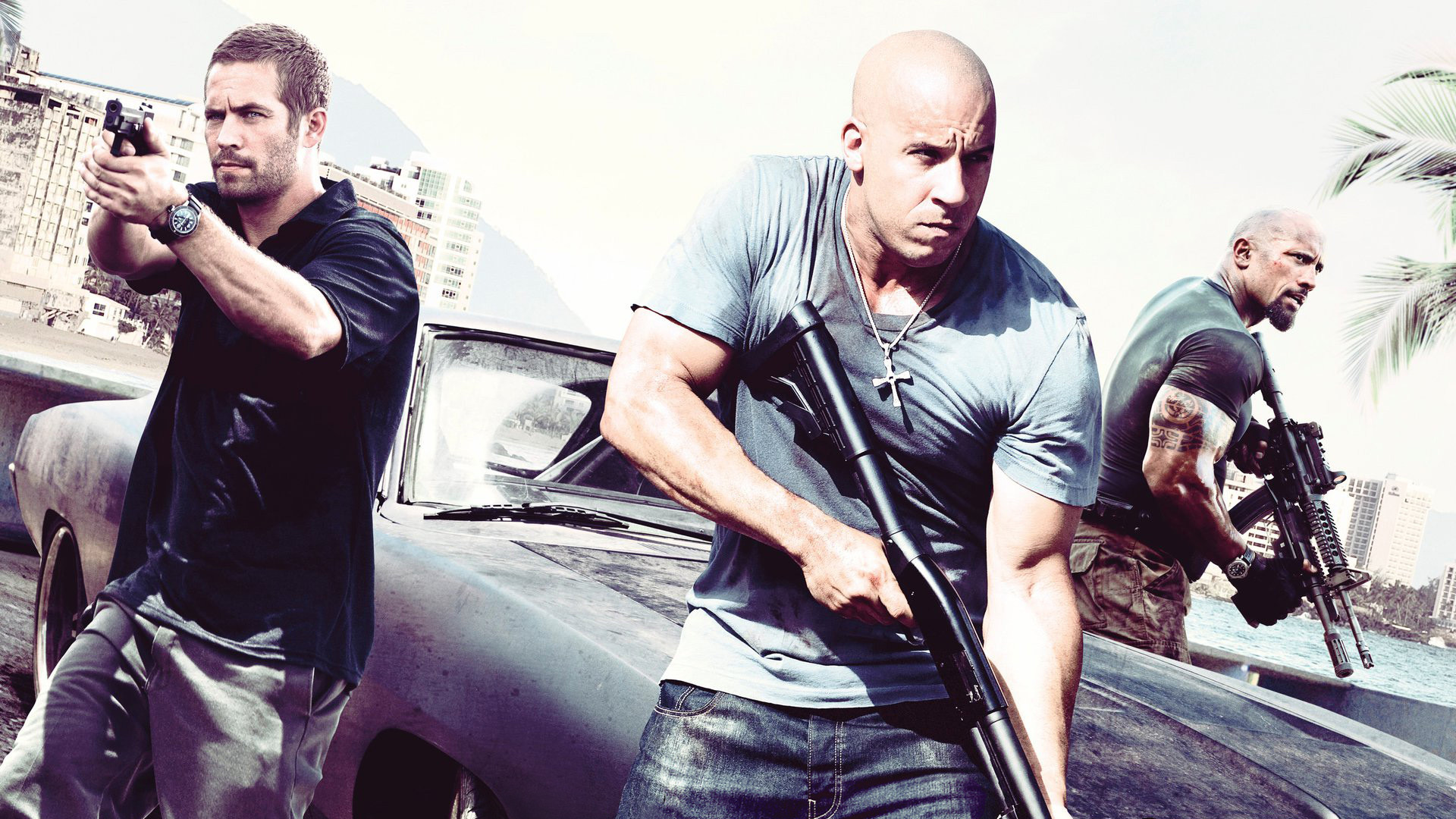 fast, Five, Furious Wallpaper