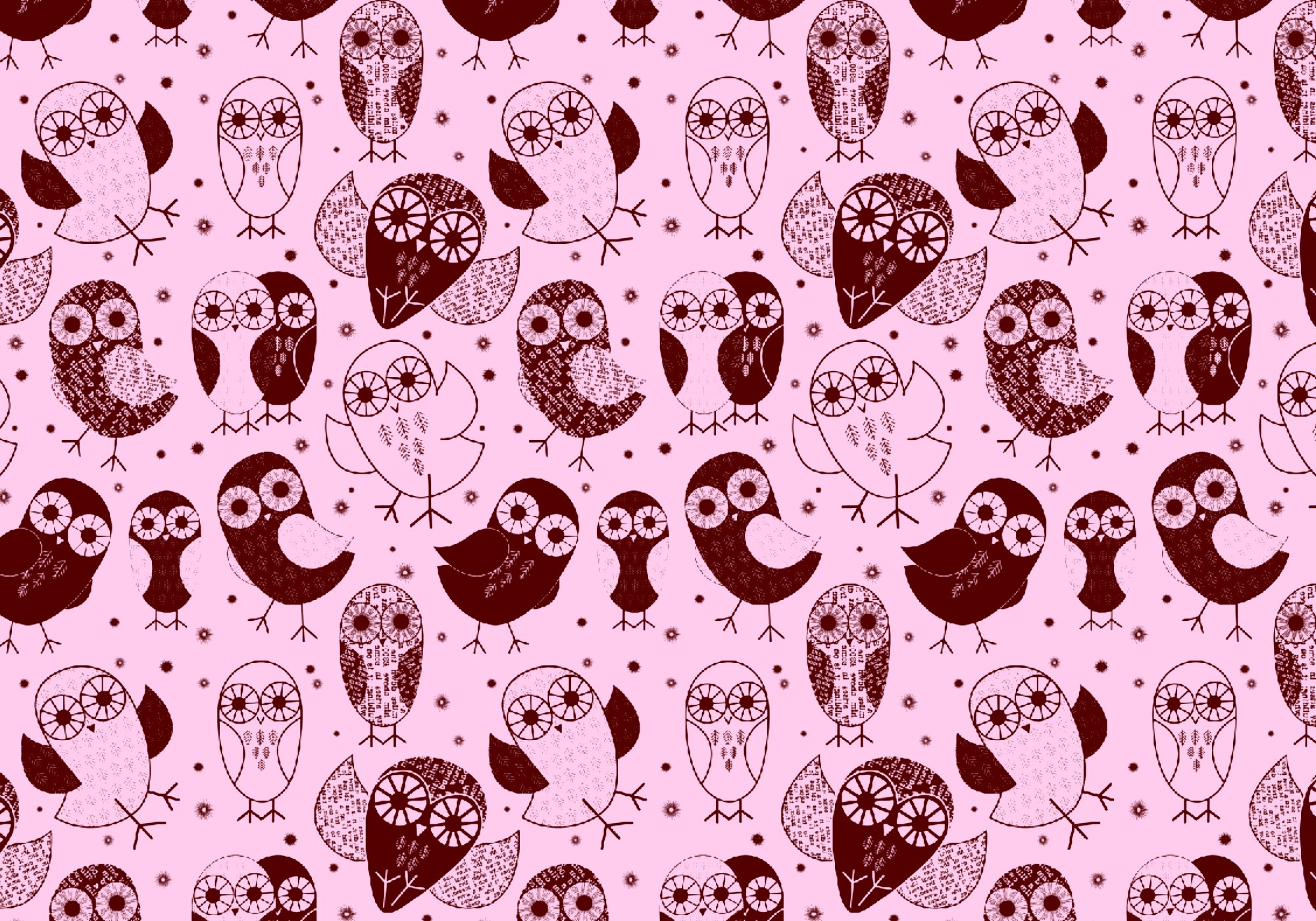 , Pattern, Owl, Texture Wallpaper