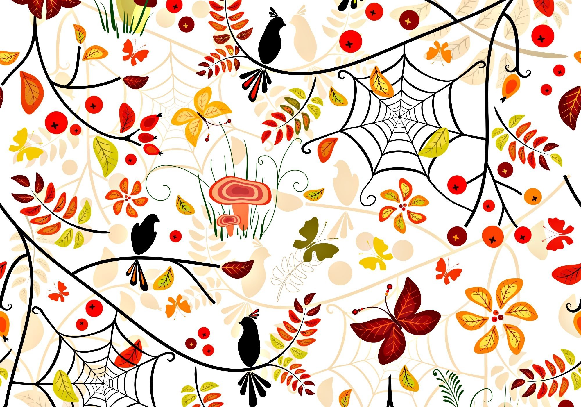 , Pattern, Autumn, Texture Wallpaper