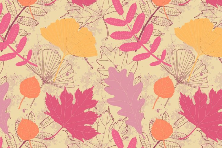 , Pattern, Leaf, Pink, Textur HD Wallpaper Desktop Background