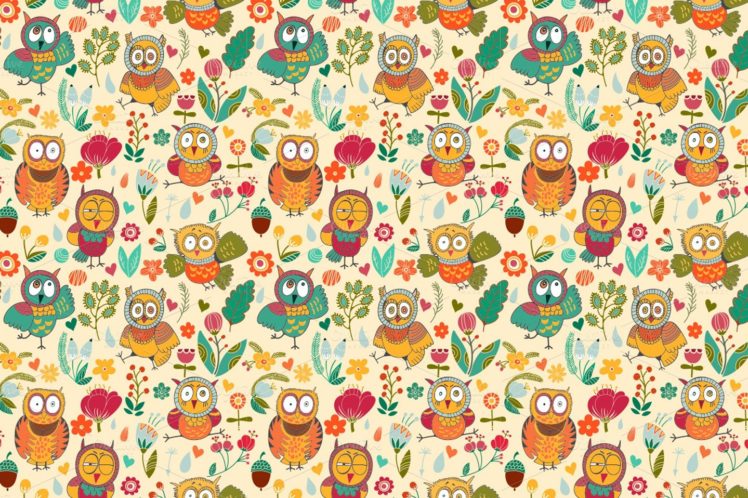 , Pattern, Owl, Textur HD Wallpaper Desktop Background