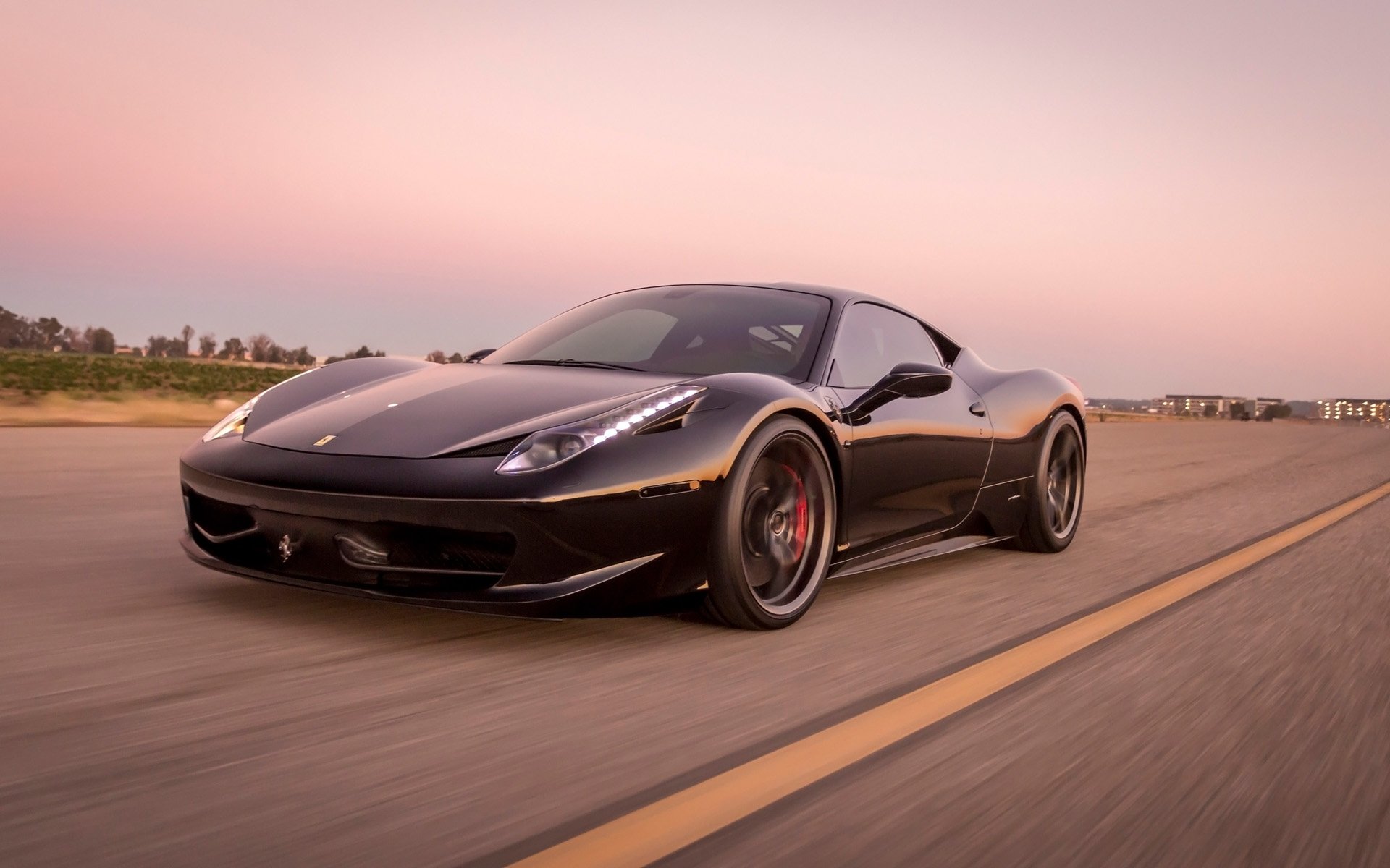 2016 vorsteiner ferrari 458 v ff 105 black motion 8 1920x1200 Wallpaper
