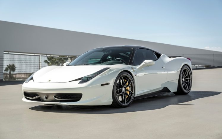 2016 vorsteiner ferrari 458 v ff 105 white static 1 1920×1200 HD Wallpaper Desktop Background