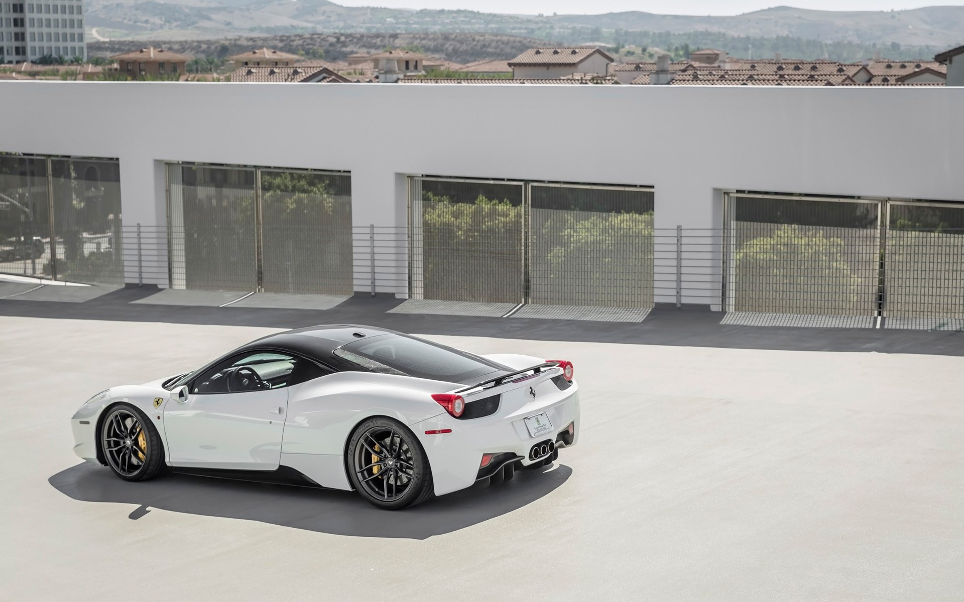2016 vorsteiner ferrari 458 v ff 105 white static 3 1920x1200 Wallpaper
