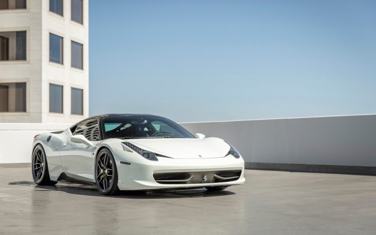 2016 vorsteiner ferrari 458 v ff 105 white static 19 1920×1200 HD Wallpaper Desktop Background