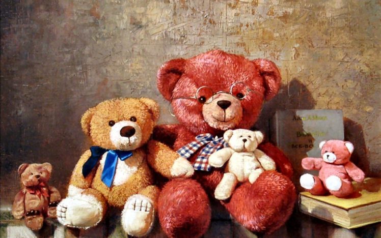 , Teddy, Bears HD Wallpaper Desktop Background