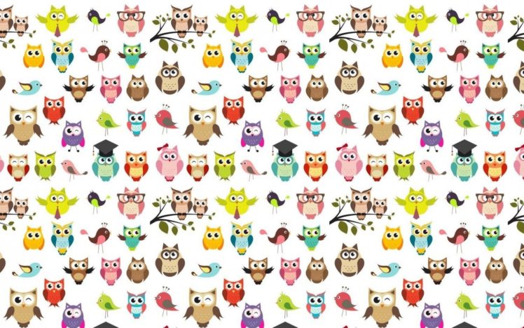 owl, Textures HD Wallpaper Desktop Background