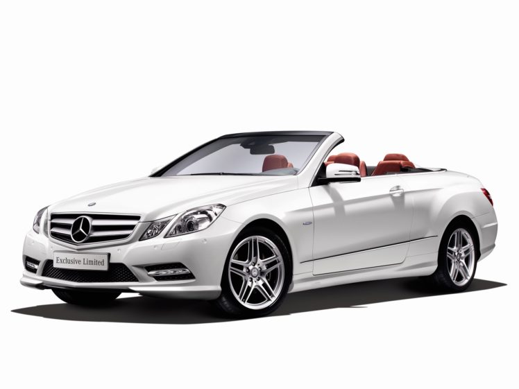 mercedes benz, E350, Blueefficiency, Cabrio, Exclusive, Limited, 2012 HD Wallpaper Desktop Background