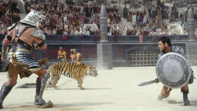 gladiator, Warrior, Tiger, Tigers HD Wallpaper Desktop Background