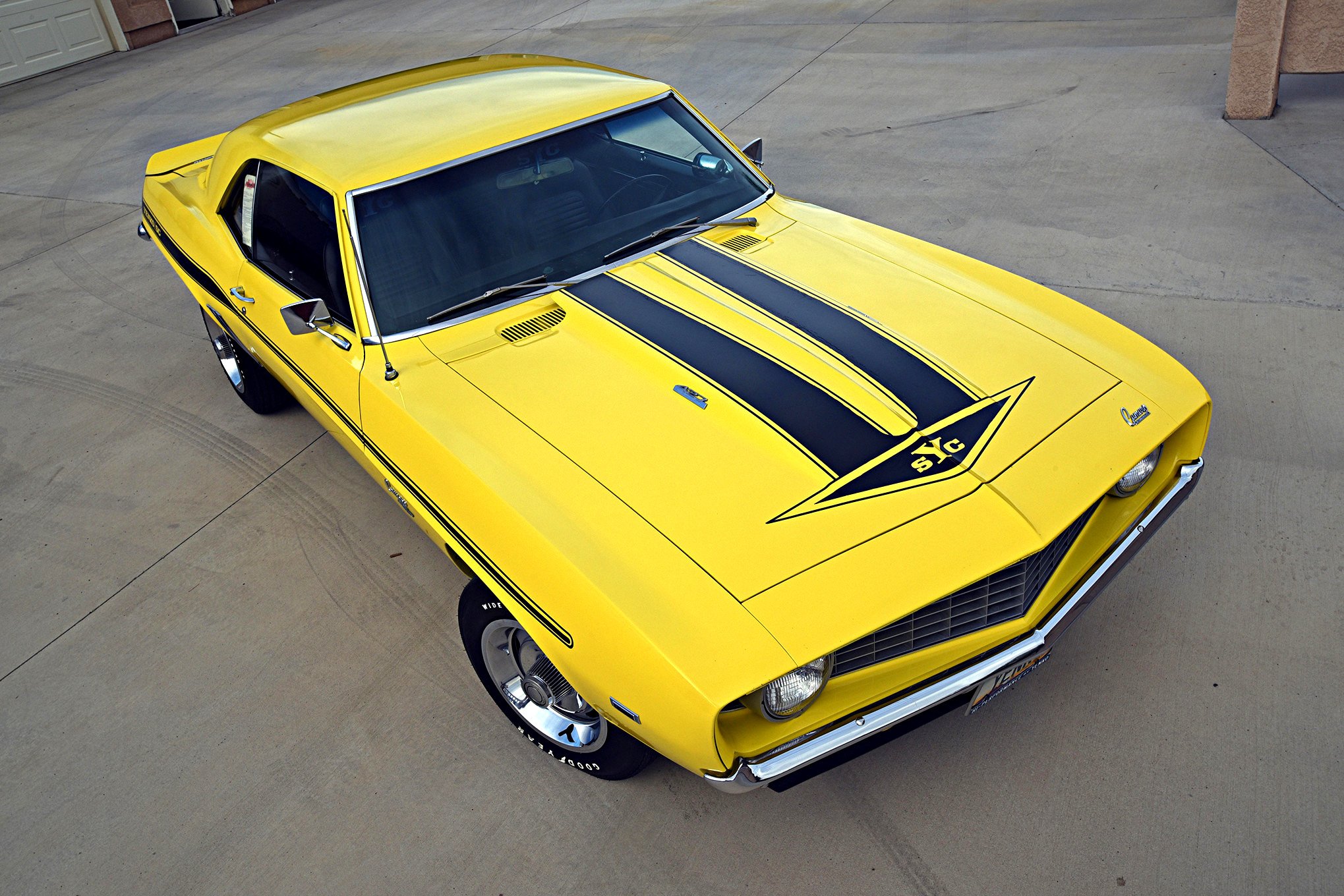 yenko, 1969, Chevrolet, Camaro, Cars, Muscle, Yellow Wallpaper