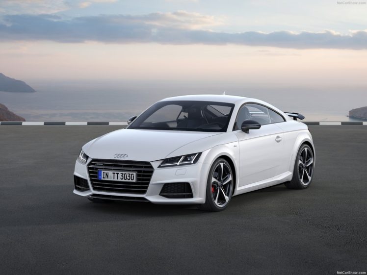 audi, Tt, Coupe, S line, Competition, Cars, 2016 HD Wallpaper Desktop Background