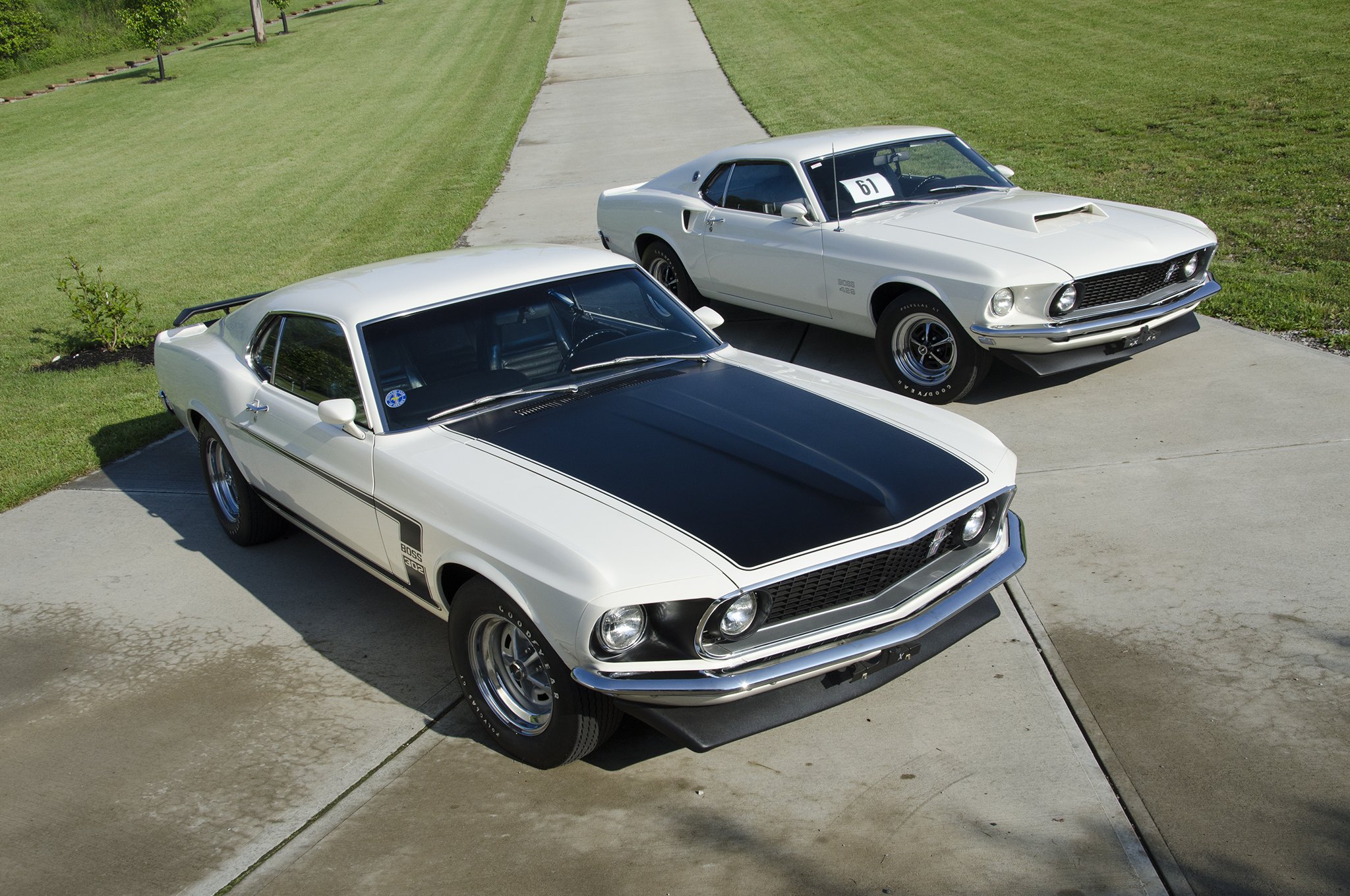 1969, Ford, Mustang, Boss, 3, 02cars, White Wallpaper