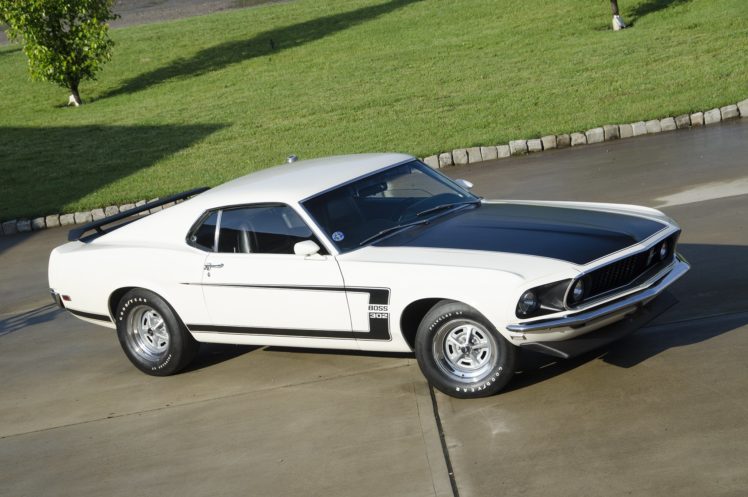 1969, Ford, Mustang, Boss, 3, 02cars, White HD Wallpaper Desktop Background